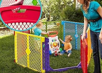 Colorplay 6 Panel play yard